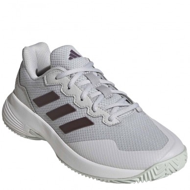scarpe Adidas Gamecourt 2 W grey aurora white 2024