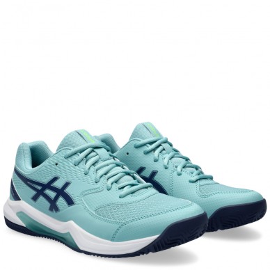 scarpe Asics Gel Dedicate 8 Padel teal tint thunder blue 2024