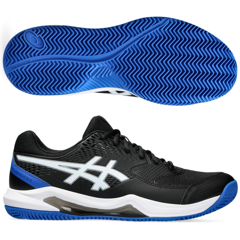 scarpe Asics Gel Dedicate 8 Clay black tuna blue 2024 scarpe Asics Gel Dedicate 8 Clay black tuna blue 2024