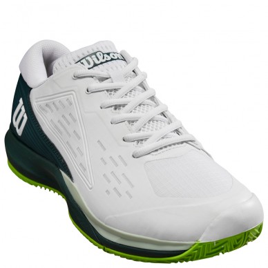 Scarpe Wilson Rush Pro Ace Clay white ponderosa green 2024