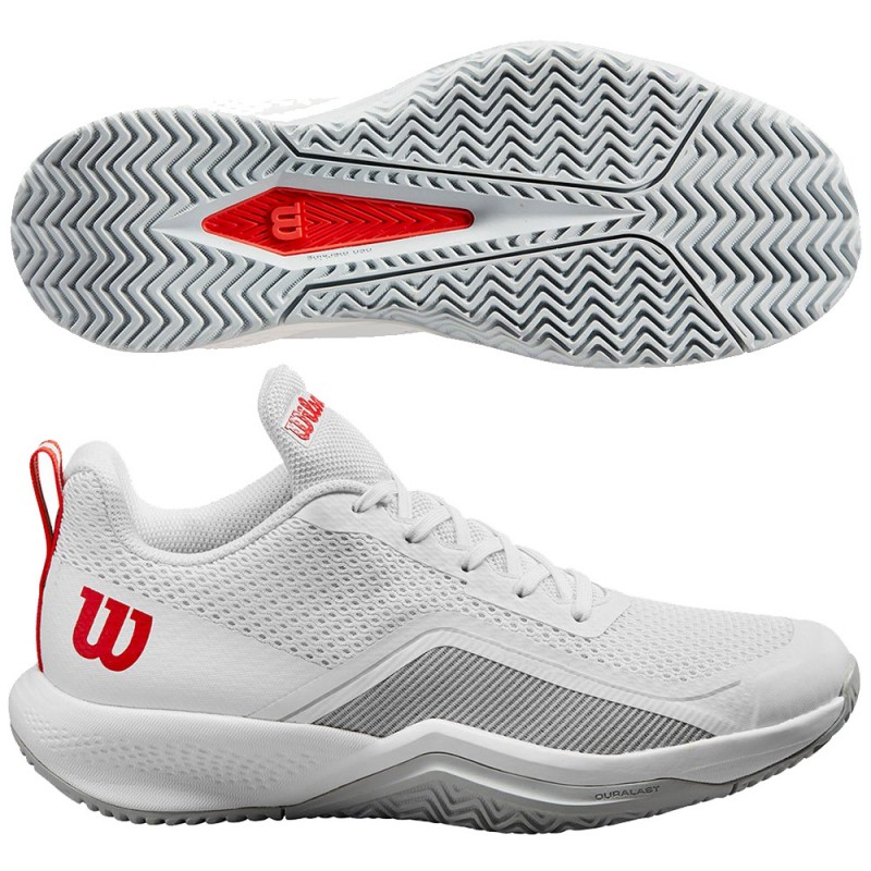 Scarpe Wilson Rush Pro Lite white pearl blue 2024 Scarpe Wilson Rush Pro Lite white pearl blue 2024