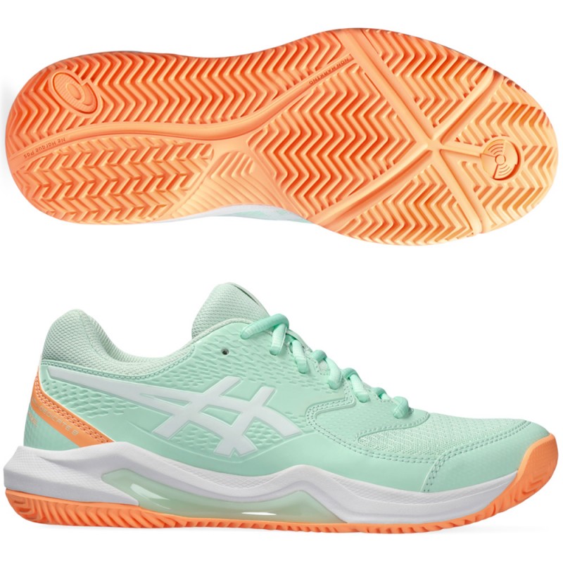 scarpe Asics Gel Dedicate 8 Padel mint tint white 2024 scarpe Asics Gel Dedicate 8 Padel mint tint white 2024