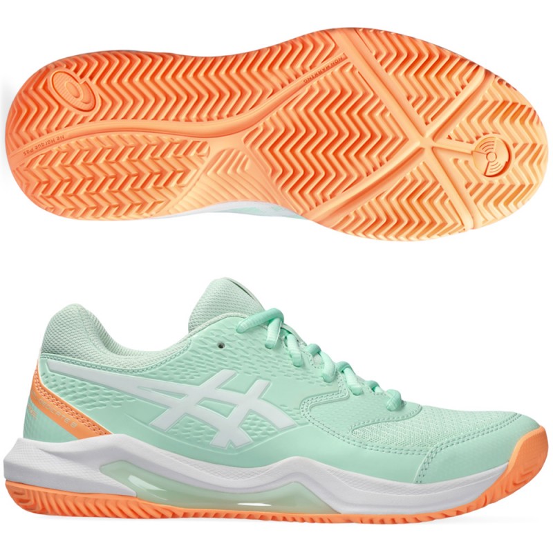 scarpe Asics Gel Dedicate 8 Padel mint tint white 2024