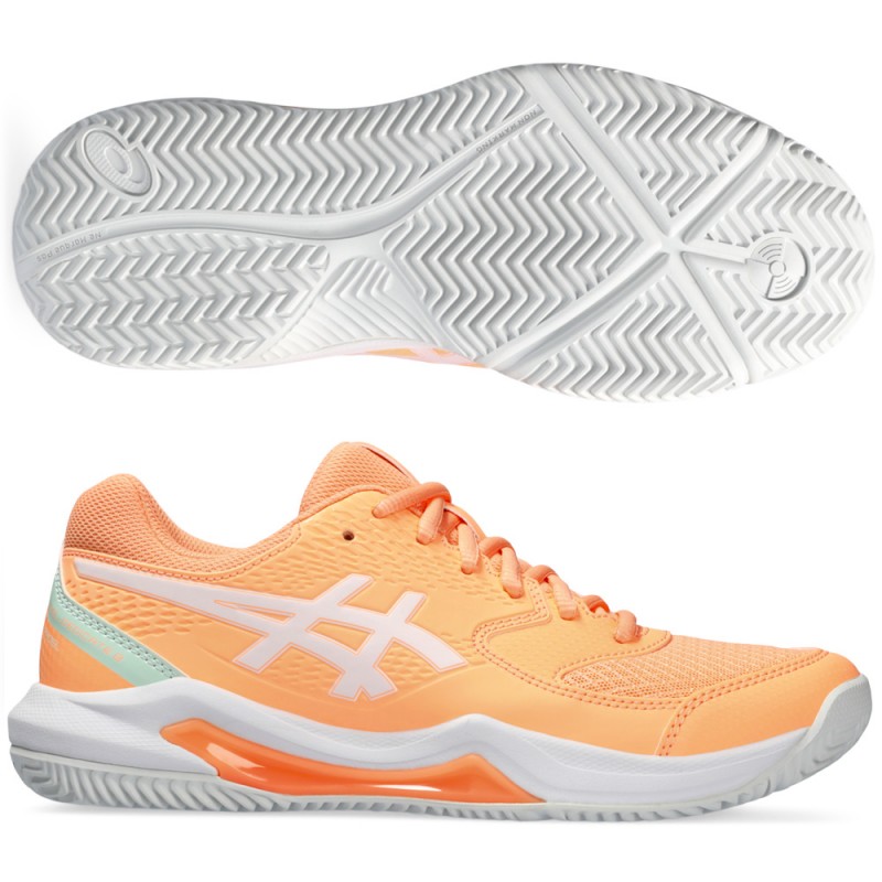 scarpe Asics Gel Dedicate 8 Padel bright sunstone white 2024