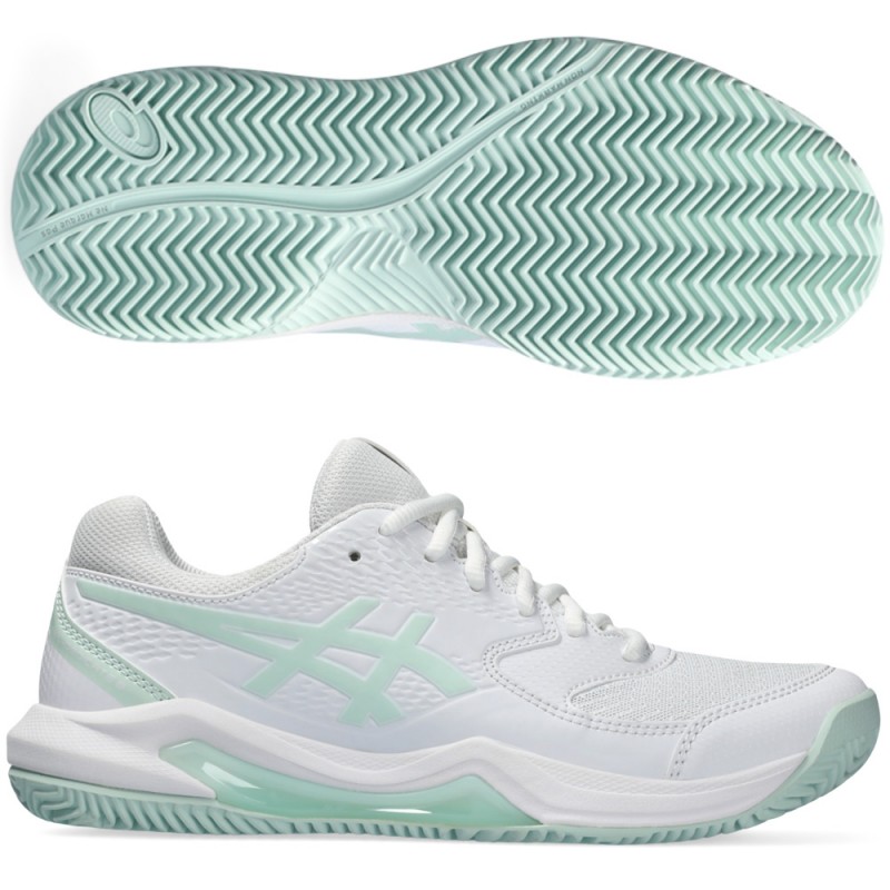 scarpe Asics Gel Dedicate 8 Clay white pale blue 2024