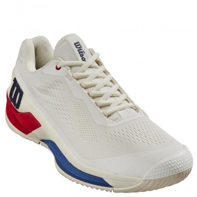 Scarpe Wilson Rush Pro 4.0 Clay snow white red 2024