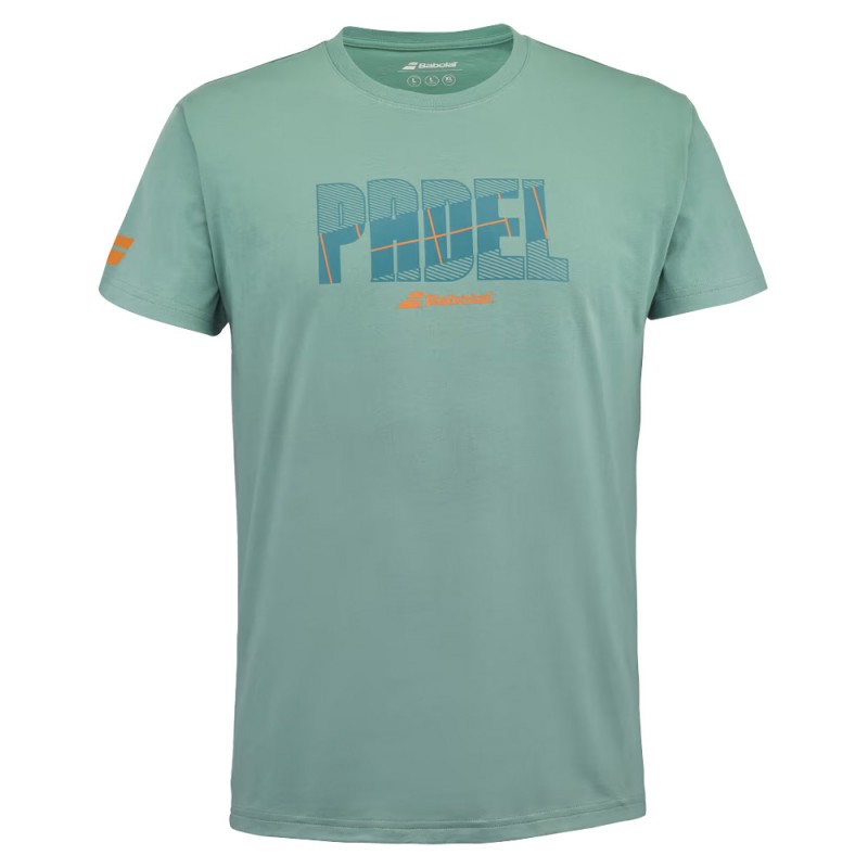 maglietta Babolat Cotton Tee men verde