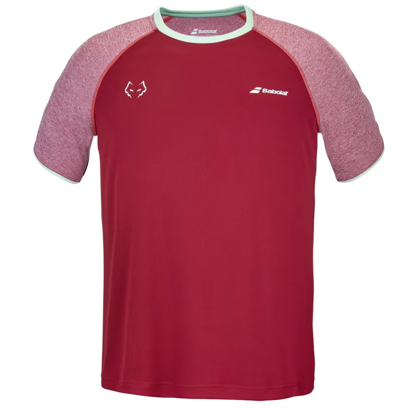 maglietta Babolat Crew Neck Tee Lebron rossa maglietta Babolat Crew Neck Tee Lebron rossa