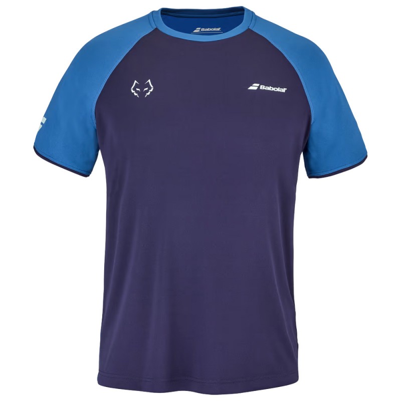 maglietta Babolat Crew Neck Tee Lebron blu maglietta Babolat Crew Neck Tee Lebron blu