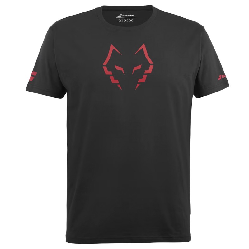 maglietta Babolat Cotton Tee Lebron nero maglietta Babolat Cotton Tee Lebron nero