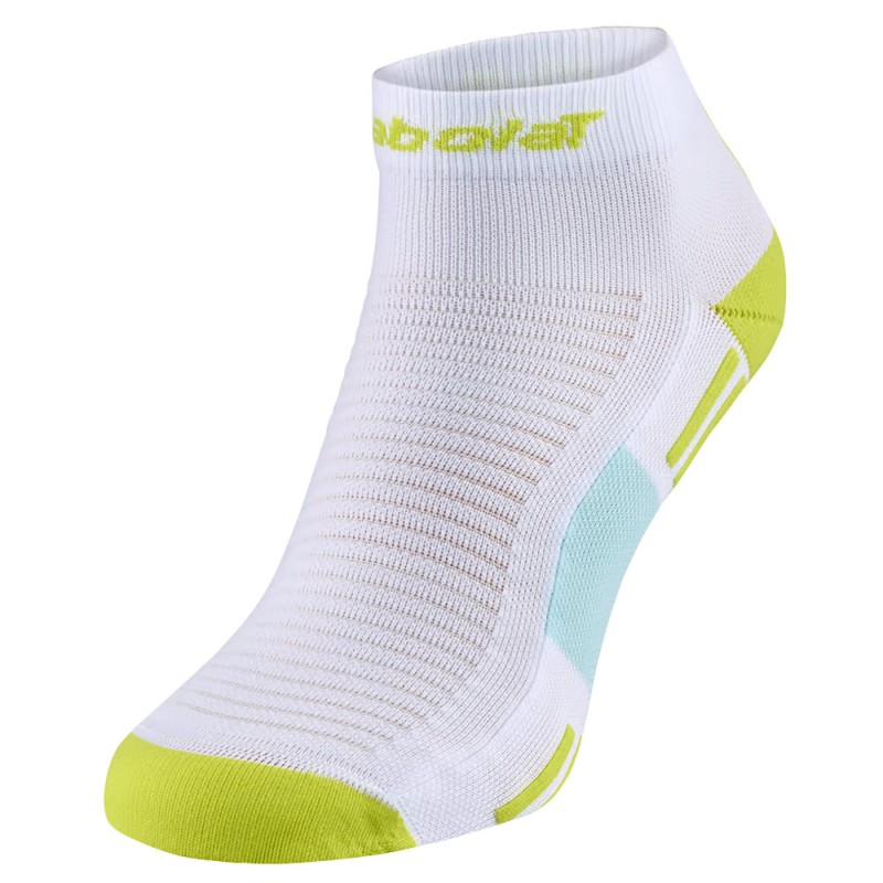 Confezione di calzini Babolat Padel Quarter bianco giallo