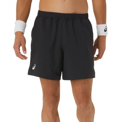 short Asics Men Court 7In nero