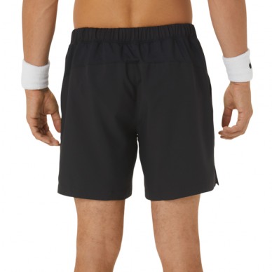 short Asics Men Court 7In nero
