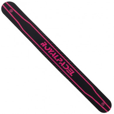 Protettore Royal Padel logo grigio rosa