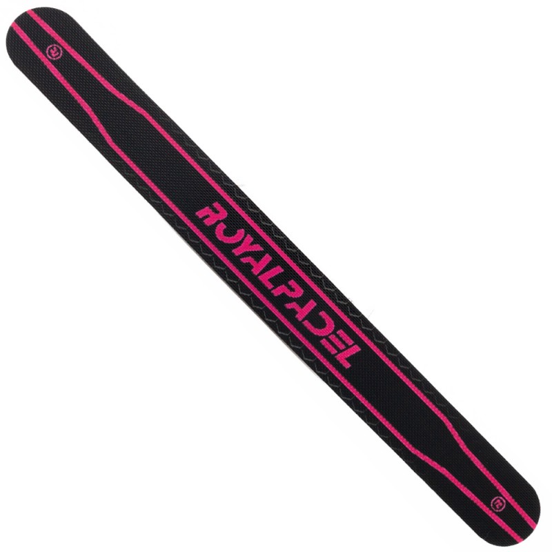 Protettore Royal Padel logo grigio rosa