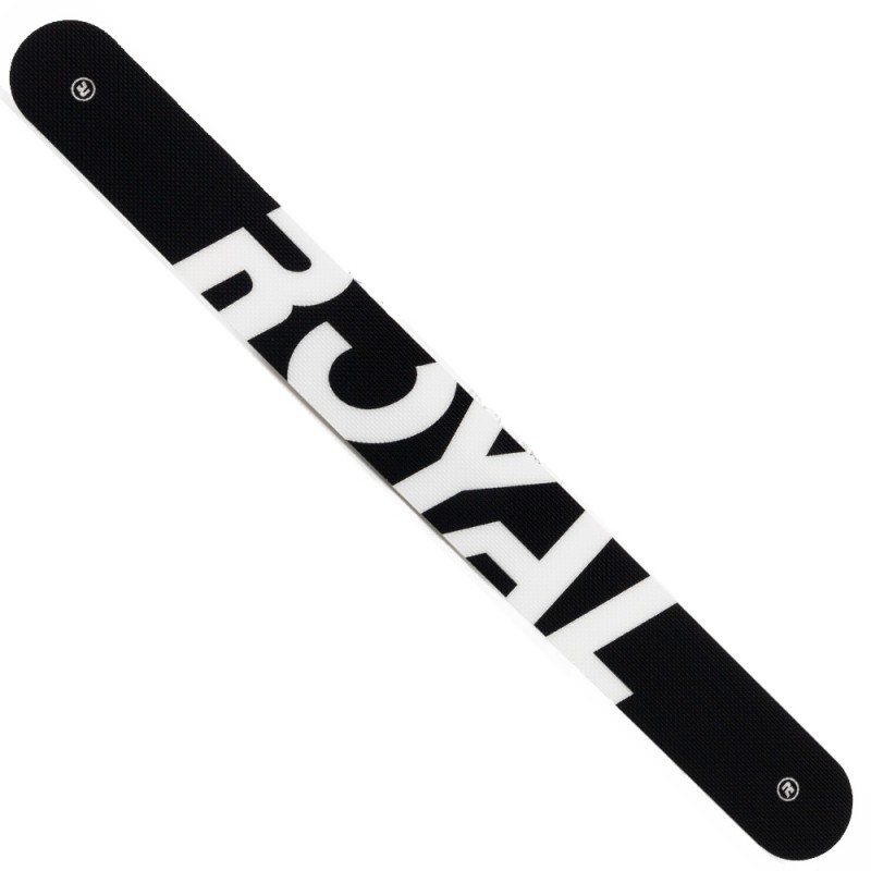 Protettore Royal Padel nero lettere bianche Protettore Royal Padel nero lettere bianche