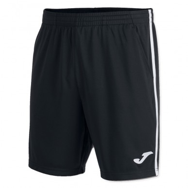 short Joma Open III nero bianco