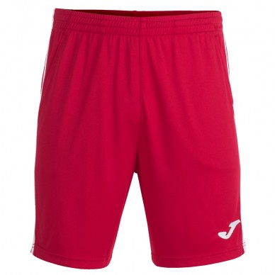 pantaloncini Joma Open III rosso bianco