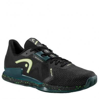Scarpe Head Sprint Pro 3.5 Clay black forest green 2024