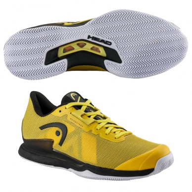 Scarpe Head Sprint Pro 3.5 Clay banana black 2024