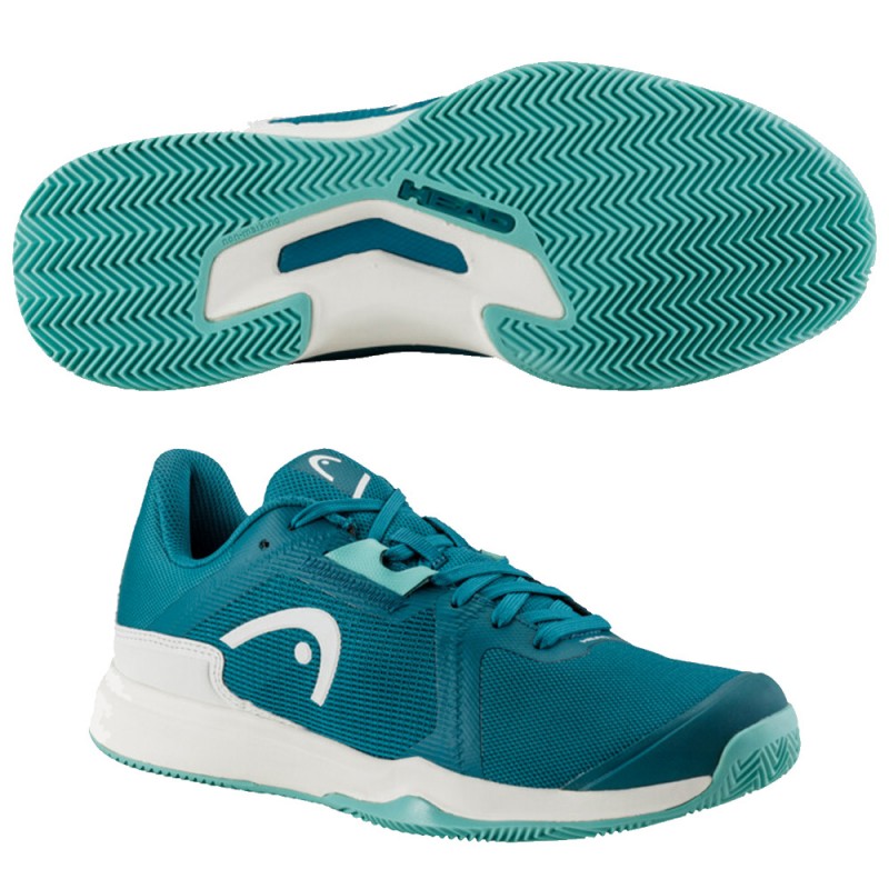 Scarpe Head Sprint Team 3.5 Clay Women blue stone 2024 Scarpe Head Sprint Team 3.5 Clay Women blue stone 2024