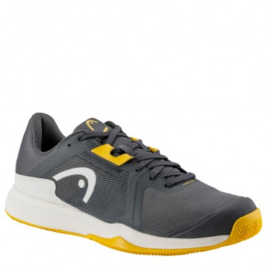 Scarpe Head Sprint Team 3.5 Clay dark grey banana 2024