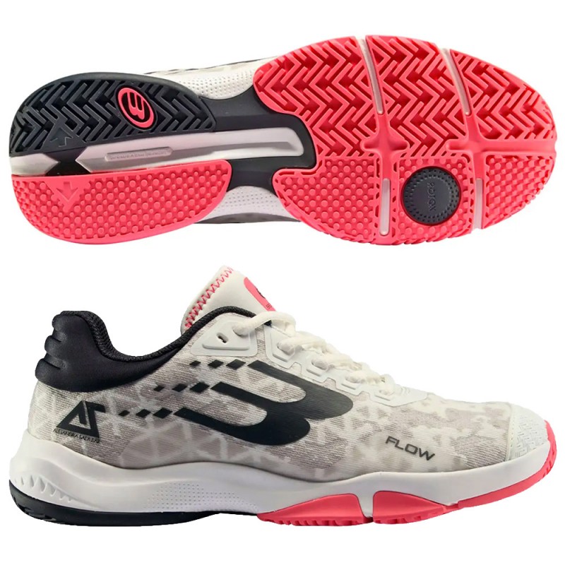 Scarpe Bullpadel Flow 24V white carbon 2024 Scarpe Bullpadel Flow 24V white carbon 2024