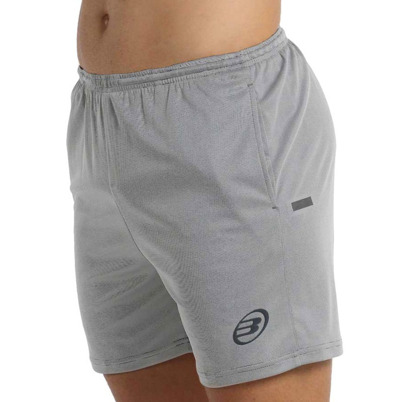 pantaloncini Bullpadel Unime grigio perla