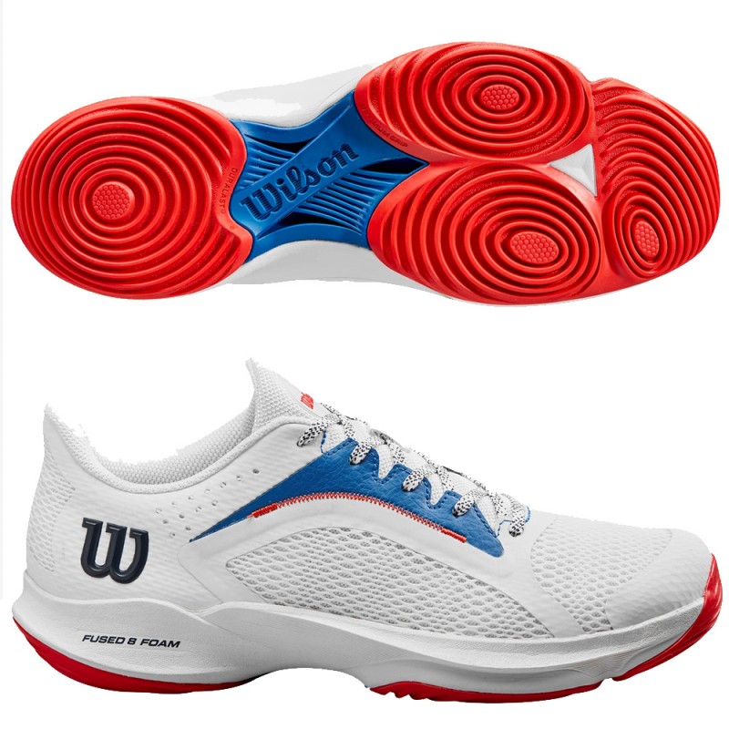 Scarpe Wilson Hurakn 2.0 white blue 2024