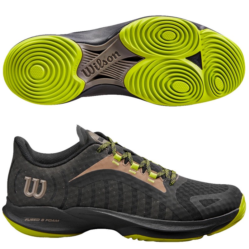 Scarpe Wilson Hurakn Pro black lime 2024 Scarpe Wilson Hurakn Pro black lime 2024