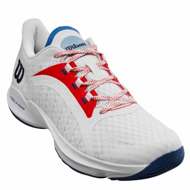 Scarpe Wilson Hurakn Pro white red 2024