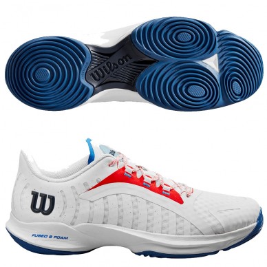 Scarpe Wilson Hurakn Pro white red 2024