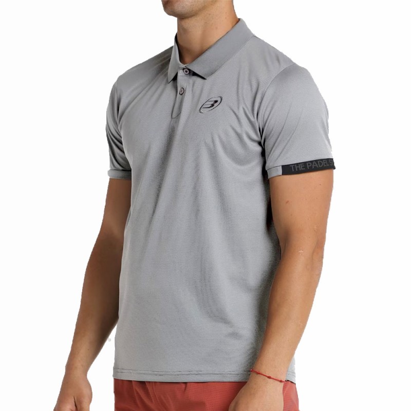 polo Bullpadel Unete grigio perla polo Bullpadel Unete grigio perla