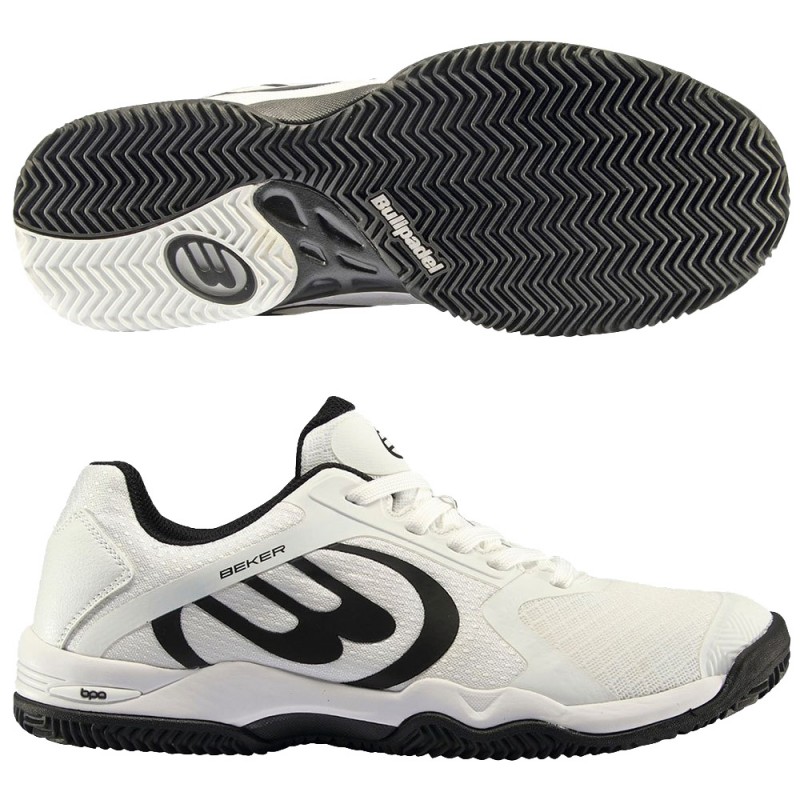 scarpe Bullpadel Beker 24V white 2024