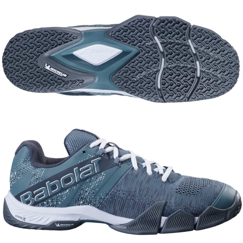 Scarpe Babolat Movea Men north atlantic white 2024 Scarpe Babolat Movea Men north atlantic white 2024