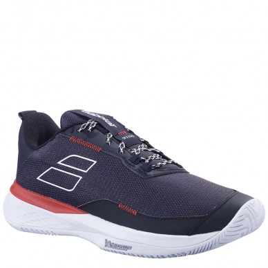 Scarpe Babolat SFX Evo Clay Men black fiesta red 2024