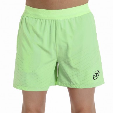 pantaloncini Bullpadel Adil giallo zolfo fluo