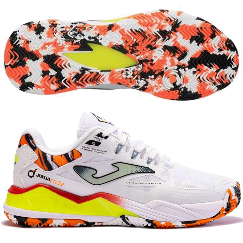 Scarpe Joma Spin Men 2402 white yellow 2024 Scarpe Joma Spin Men 2402 white yellow 2024
