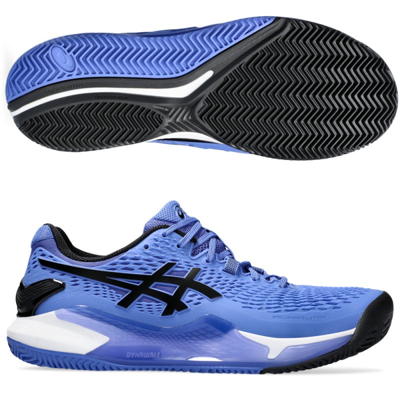 scarpe Asics Gel Resolution 9 Clay sapphire black 2024 scarpe Asics Gel Resolution 9 Clay sapphire black 2024
