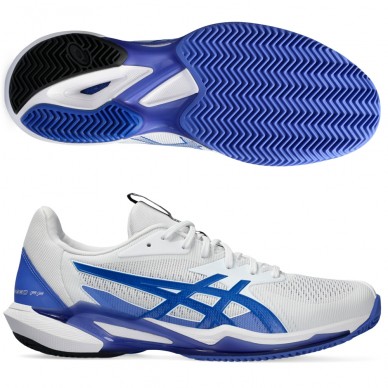 scarpe Asics Solution Speed FF 3 Clay white tuna blue 2024