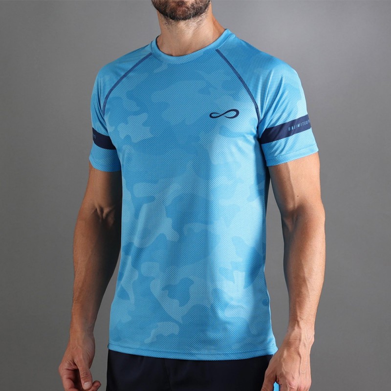 maglietta Endless Camo blu maglietta Endless Camo blu