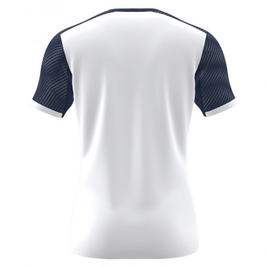maglietta Joma Montreal bianco blu marino
