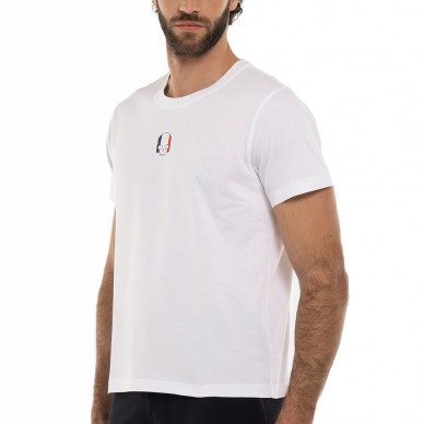 Maglietta Hydrogen Match Roland Garros bianca