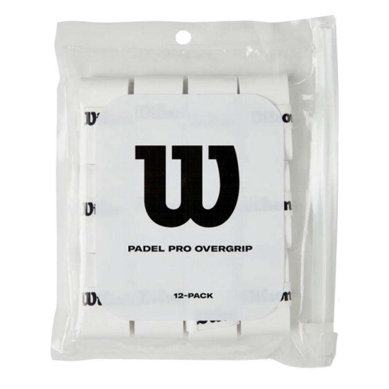 overgrips Wilson Pro Padel 12PK bianco overgrips Wilson Pro Padel 12PK bianco