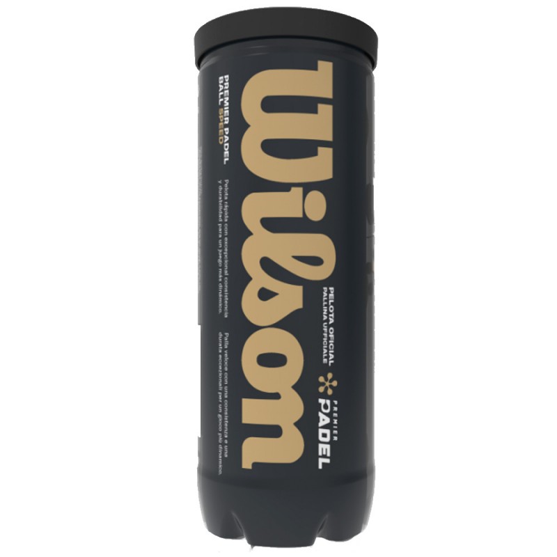 Tubo palline Wilson Premier Padel Speed x 3 Tubo palline Wilson Premier Padel Speed x 3