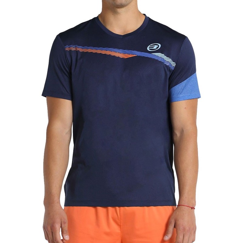 maglietta Bullpadel Letra blu navy vigorosa maglietta Bullpadel Letra blu navy vigorosa