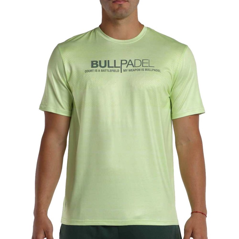 maglietta Bullpadel Leteo giallo zolfo vigore maglietta Bullpadel Leteo giallo zolfo vigore