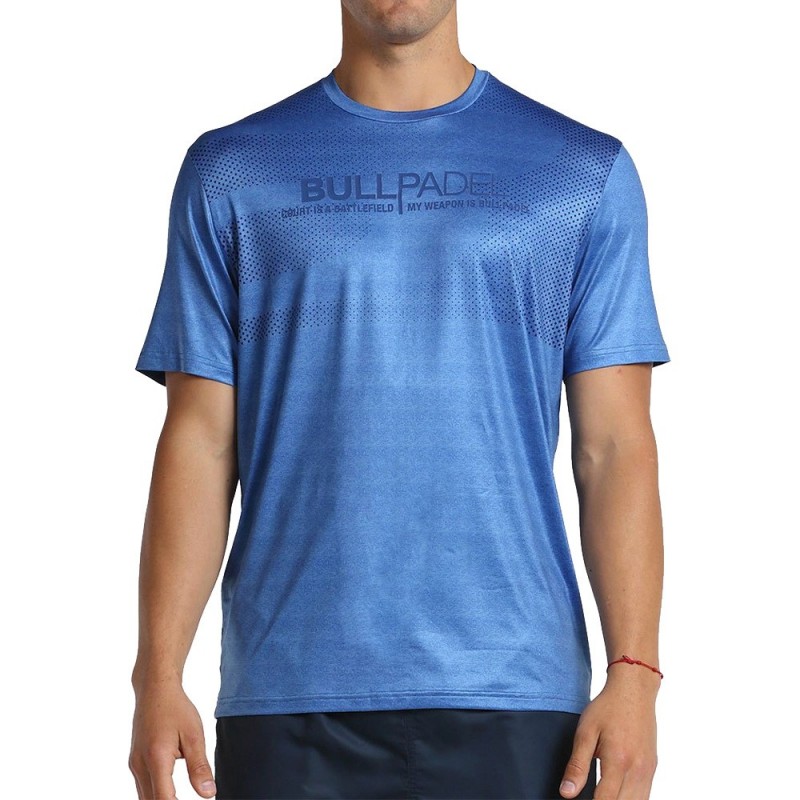 maglietta Bullpadel Leteo blu intenso vigore maglietta Bullpadel Leteo blu intenso vigore