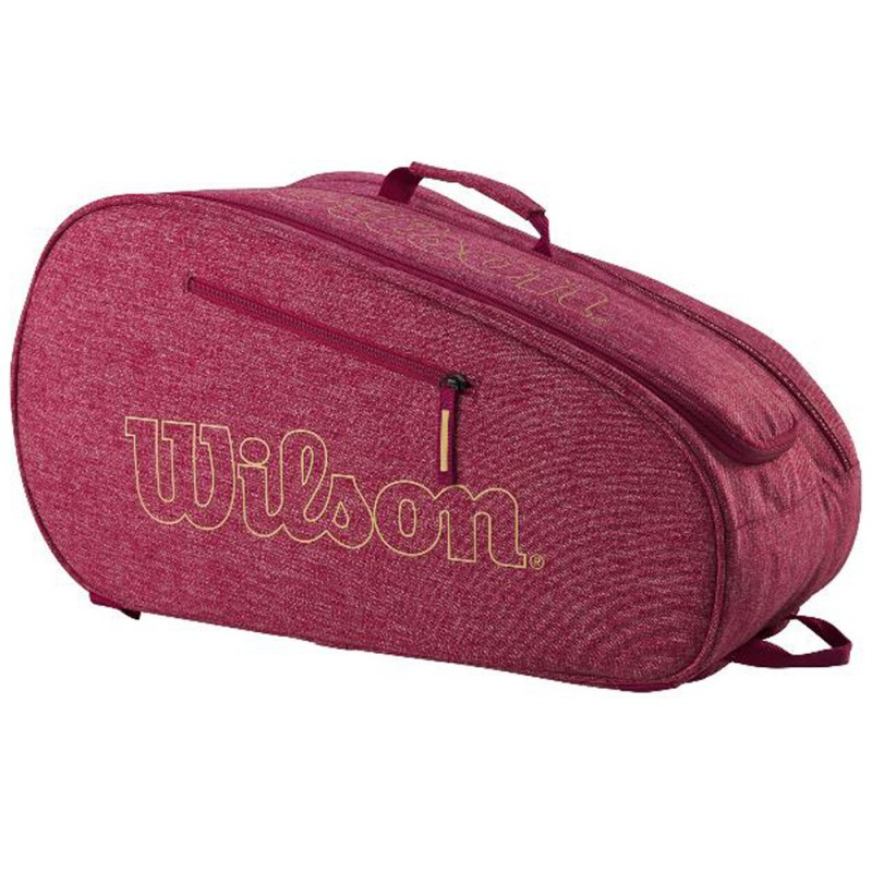 borsa Wilson Team Padel Bag rosso crema 2024 borsa Wilson Team Padel Bag rosso crema 2024