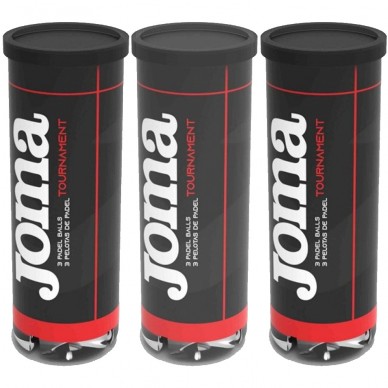 Pack 3 tubo palline Padel Joma Tournament